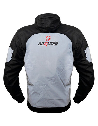Chaqueta Reflectiva de Moto tipo Cortaviento con Protecciones Motoc...