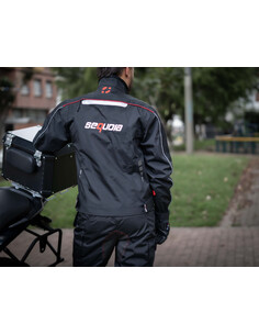 Chaqueta Black Pro - Chaqueta Antifricción de Moto, Impermeable Sequoia Speed - 1 -  2