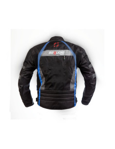 Chaqueta Sequoia Carrera Blue de Protección Antifricción con protecciones certificadas impermeable 2