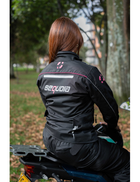 Chaqueta Black Pro Dama - Chaqueta de Protección de Moto para Damas... Chaqueta Black Pro Dama - Chaqueta de Protección de Moto para Damas...