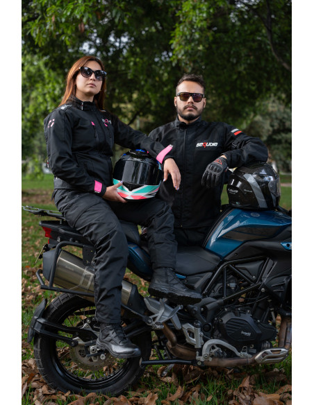 Chaqueta Black Pro Dama - Chaqueta de Protección de Moto para Damas... Chaqueta Black Pro Dama - Chaqueta de Protección de Moto para Damas...