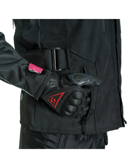 Chaqueta Black Pro Dama - Chaqueta de Protección de Moto para Damas... Chaqueta Black Pro Dama - Chaqueta de Protección de Moto para Damas...