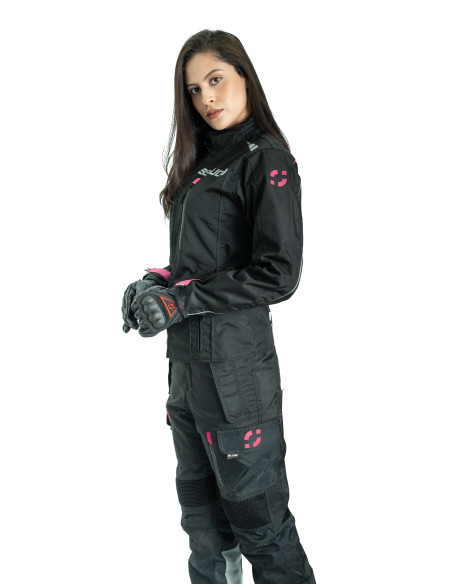 Chaqueta Black Pro Dama - Chaqueta de Protección de Moto para Damas... Chaqueta Black Pro Dama - Chaqueta de Protección de Moto para Damas...
