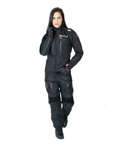 Chaqueta Black Pro Dama - Chaqueta de Protección de Moto para Damas... Chaqueta Black Pro Dama - Chaqueta de Protección de Moto para Damas...