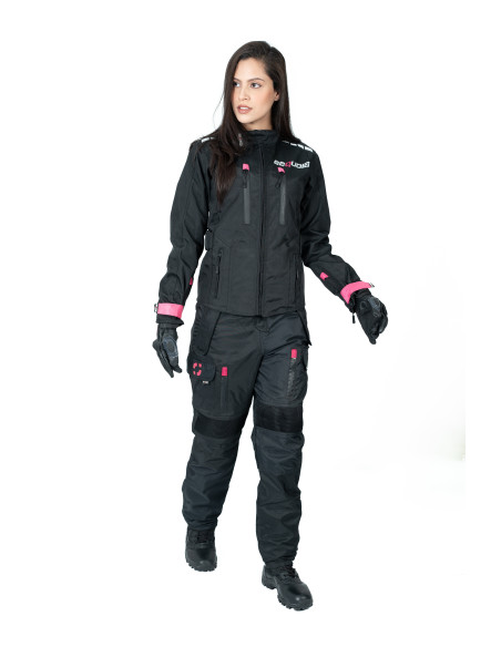 Chaqueta Black Pro Dama - Chaqueta de Protección de Moto para Damas... Chaqueta Black Pro Dama - Chaqueta de Protección de Moto para Damas...