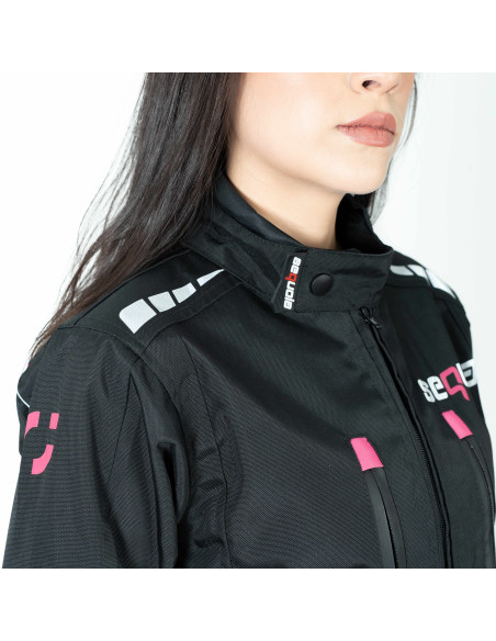 Chaqueta Black Pro Dama - Chaqueta de Protección de Moto para Damas... Chaqueta Black Pro Dama - Chaqueta de Protección de Moto para Damas...