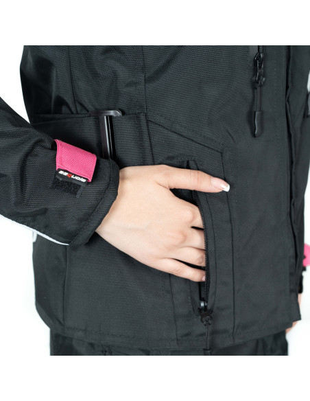 Chaqueta Black Pro Dama - Chaqueta de Protección de Moto para Damas... Chaqueta Black Pro Dama - Chaqueta de Protección de Moto para Damas...