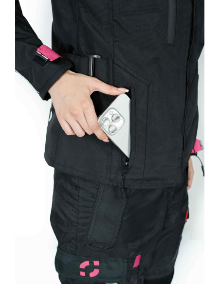 Chaqueta Black Pro Dama - Chaqueta de Protección de Moto para Damas... Chaqueta Black Pro Dama - Chaqueta de Protección de Moto para Damas...