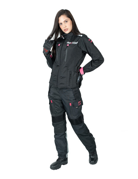 Chaqueta Black Pro Dama - Chaqueta de Protección de Moto para Damas... Chaqueta Black Pro Dama - Chaqueta de Protección de Moto para Damas...