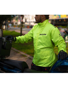 Combo Impermeable Hydra + Zapatones Sequoia Suela dura+ forro morral Moto, Motociclismo - 1 - TRAJE IMPERMEABLE para Motociclist 2