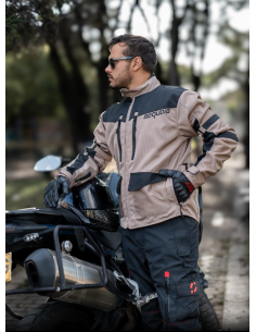 Chaqueta Carrera Blue - Chaqueta Antifricción de Moto, Impermeable ... 2