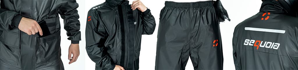 Área de producción y empaque de impermeables Sequoia Speed