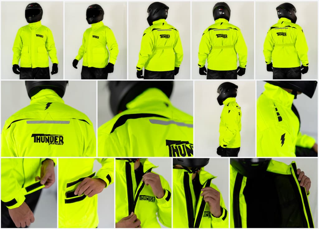 Fotos detalladas de impermeables para moto Sequoia Speed - calidad de producto