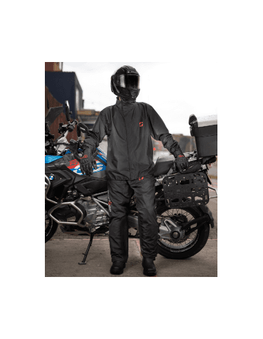 Combo Zapatones con Guantes - Impermeable para moto Sequoia Speed