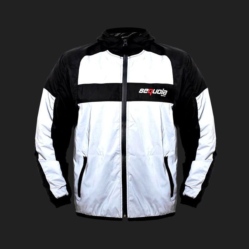 Chaqueta Reflectiva  Firefly II con Protecciones Moto Motociclista Reflectiva Negra/Gris Neon - Moto - Bicicleta - Ciclism...