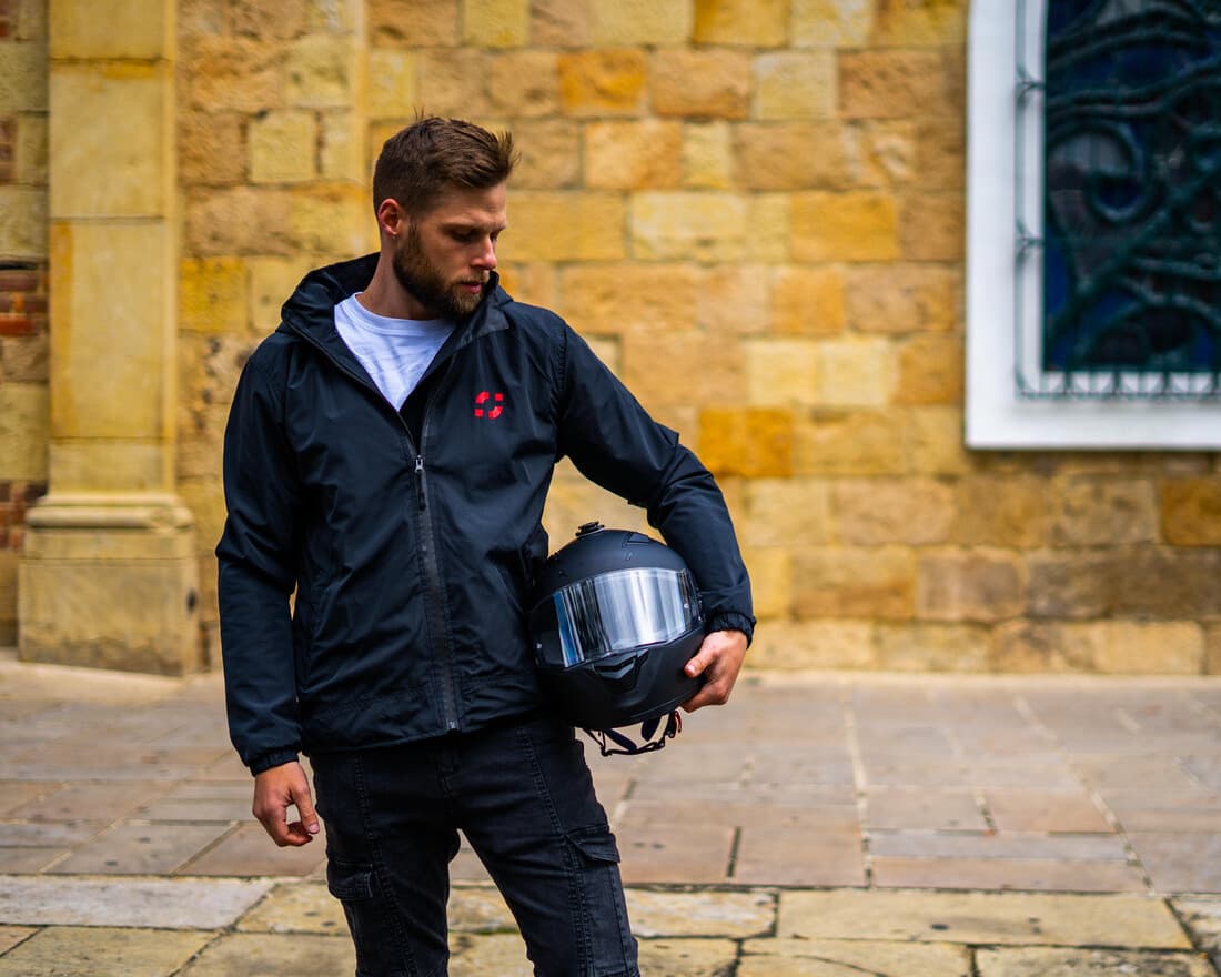 Chaqueta City Impermeable con Protecciones Removibles Certificadas Unisex