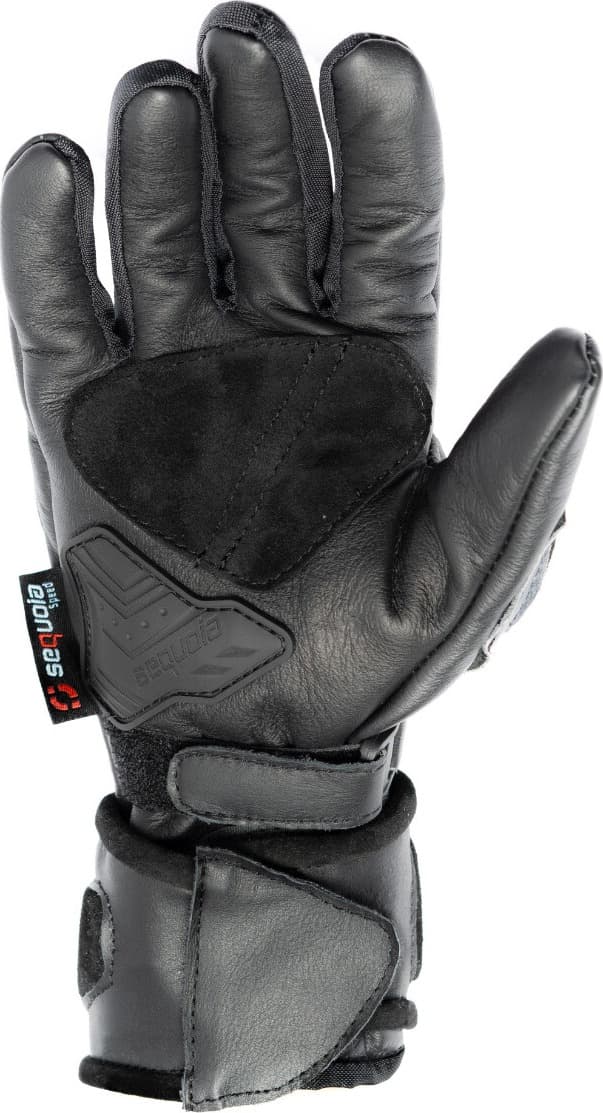 Guantes Caña Larga de Cuero Predator para Moto de Protección detalle protecciones - Certificadas CE