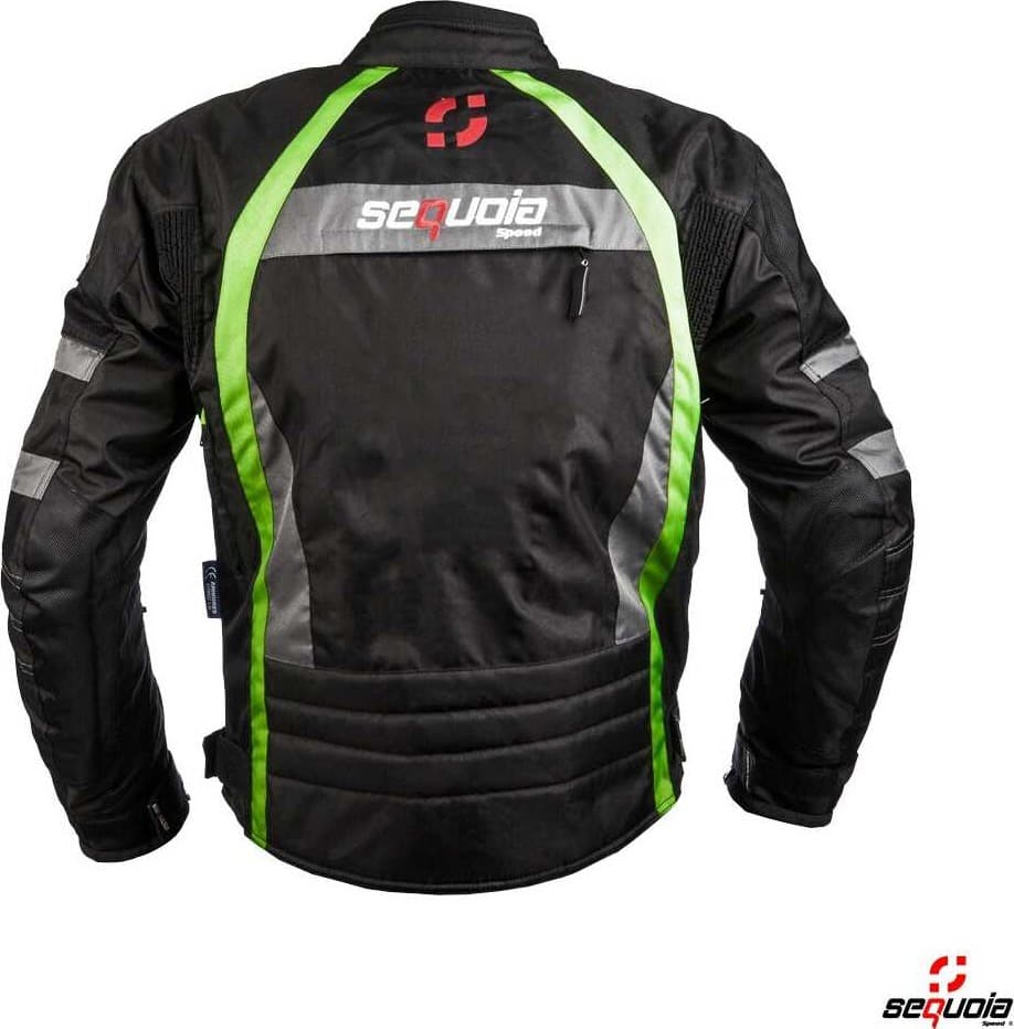 Chaqueta Carrera Green - de Protección con Protecciones Certificadas e Impermeable 100
