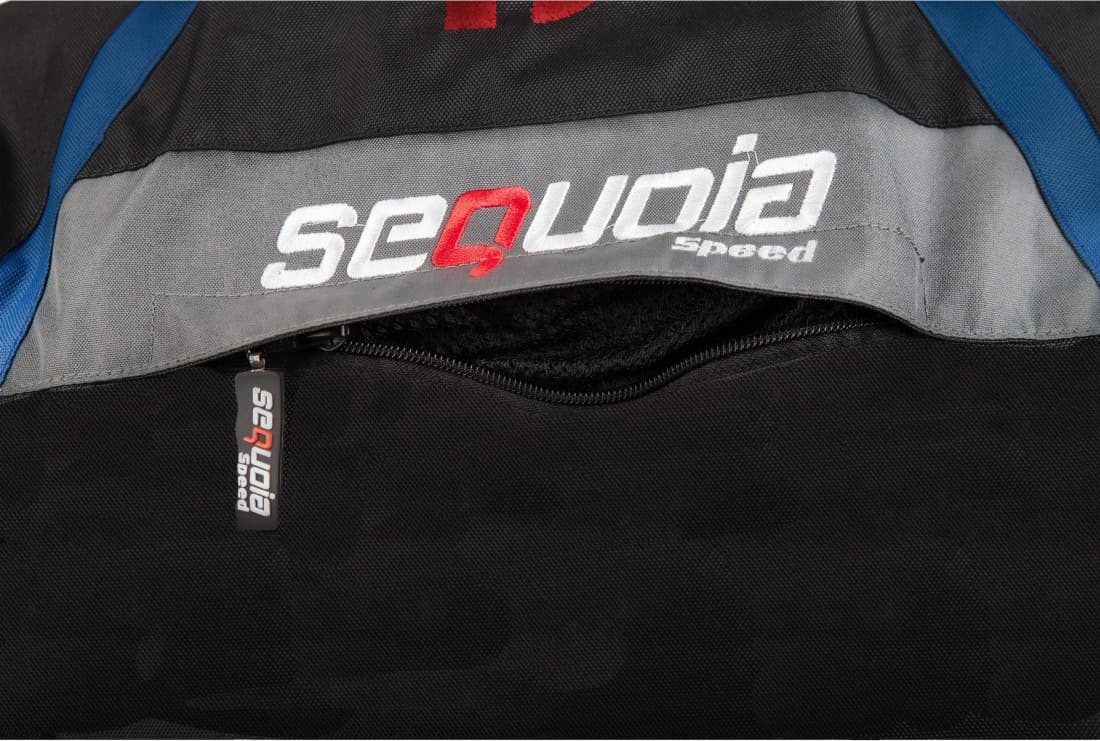 Chaqueta Carrera Blue - Chaqueta Antifricción de Moto, Impermeable Sequoia Speed tallas disponibles - Bogota Colombia