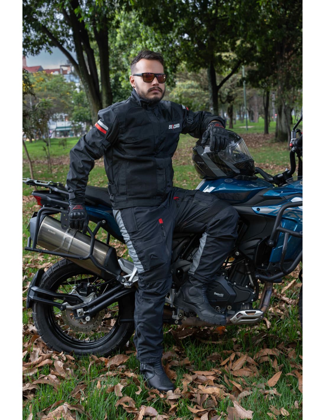 Chaqueta Mesh de Verano Antifricción en Malla Transpirable 100% Impermeable