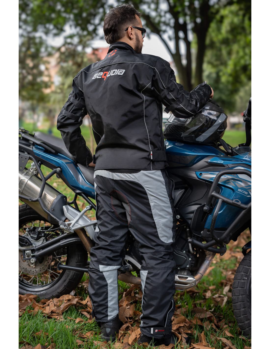 Chaqueta TT - Protecciones Removibles Certificadas 100 Impermeable. equipamiento seguridad motociclista