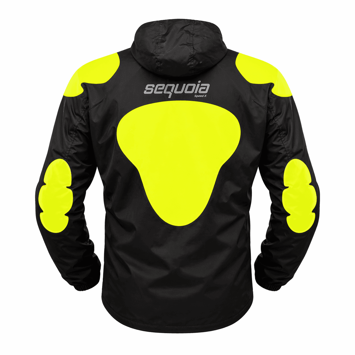Chaqueta Reflectiva Gris Plata de Moto tipo Cortaviento con Protecciones Motociclista para Mujer y Caballeros