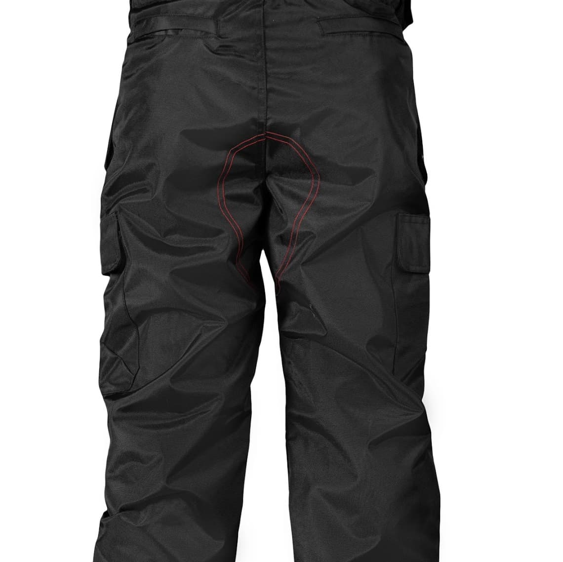 Pantalón BLACK PRO - Pantalón de Protección impermeable para Motorizado con Protecciones Certificadas
