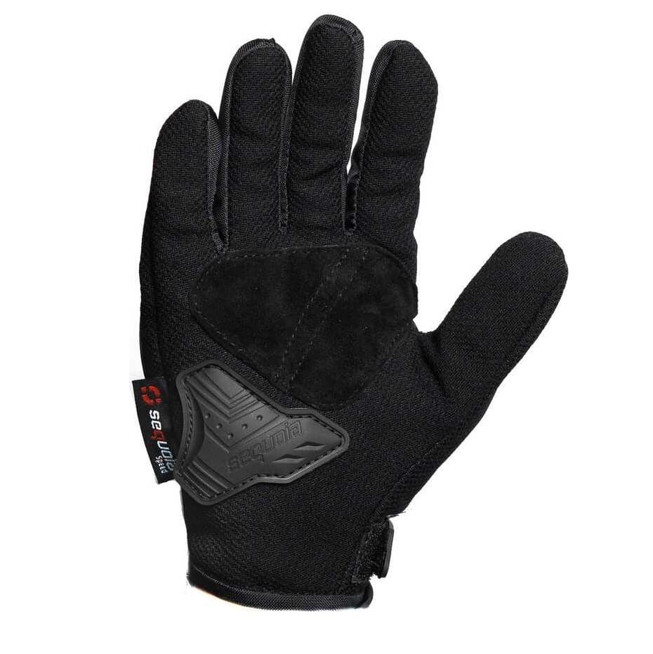 Guantes MX Negros con protección de nudillos