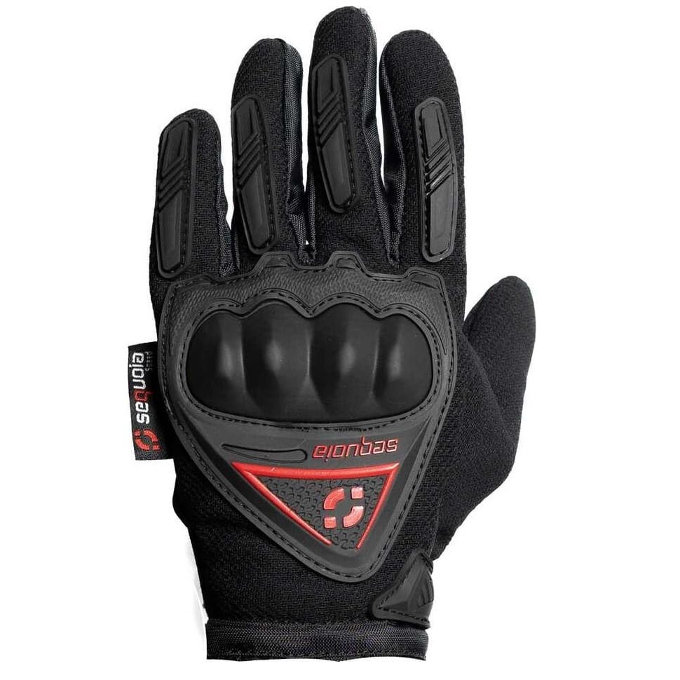 Guantes MX Negros con protección de nudillos