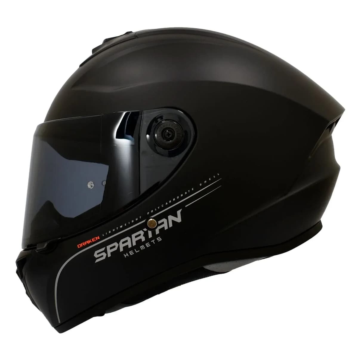 Casco Spartan Draken S Solid A1 Negro Mate