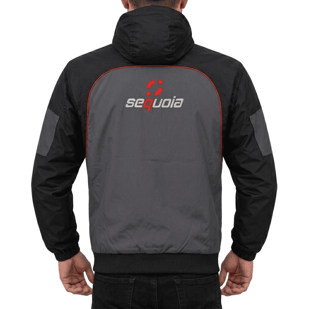 Chaqueta Reflectiva Negra Firefly II con Protecciones Moto Motociclista - Bicicleta - Ciclismo
