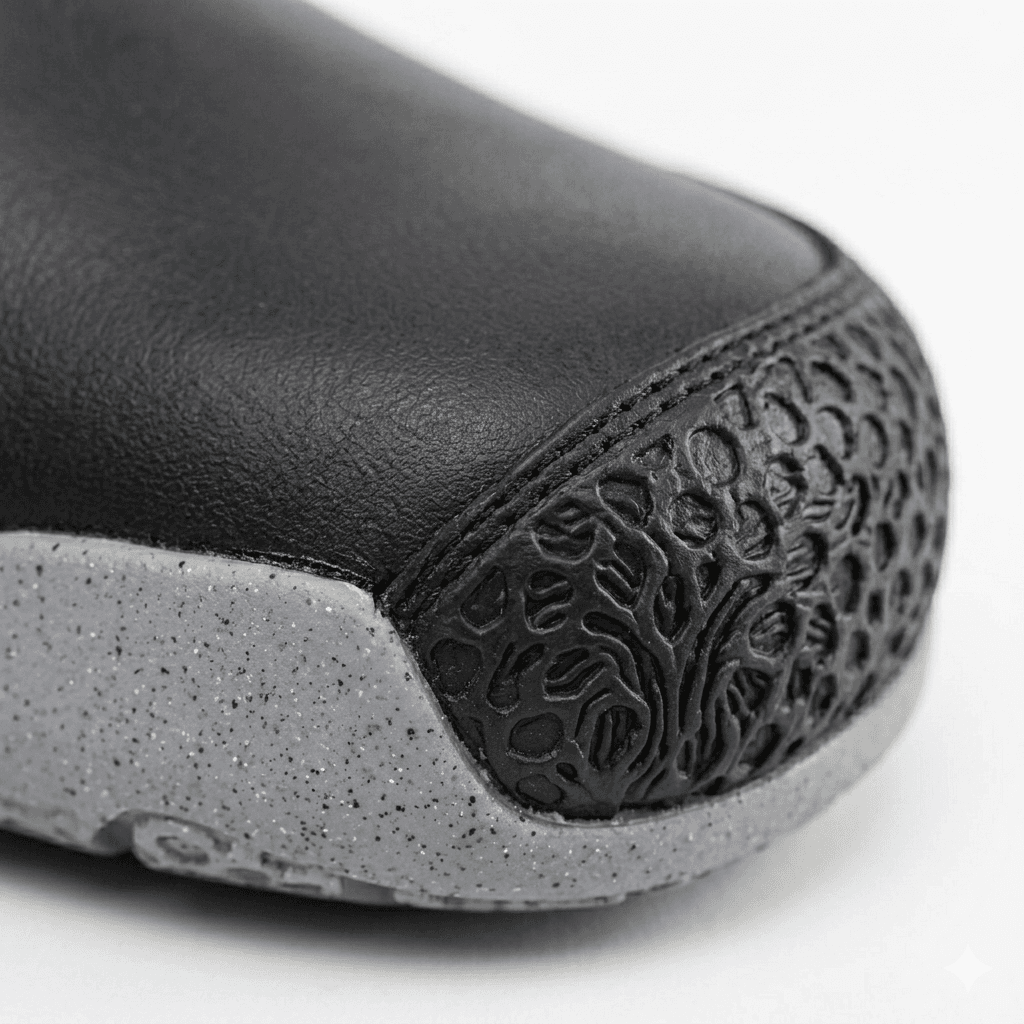 Botas de Caucho Impermeables Dakar Negra Moto, Motociclismo