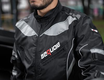 Chaqueta Carrera Gris - de Protección, Protecciones Certificadas e Impermeable