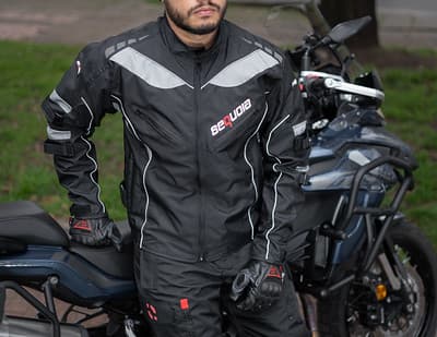 Chaqueta Carrera Gris - de Protección, Protecciones Certificadas e Impermeable