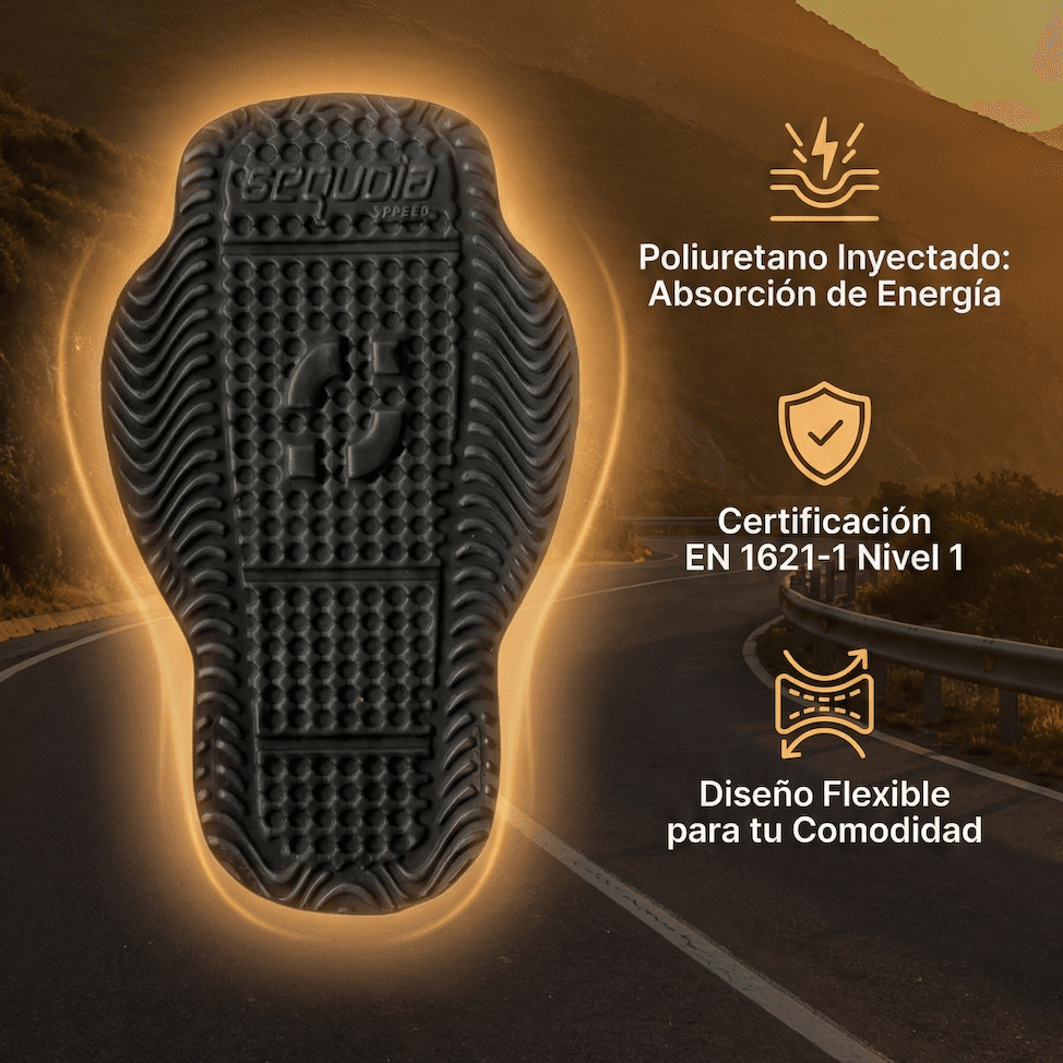 Chaqueta Reflectiva Gris Plata de Moto tipo Cortaviento con Protecciones Motociclista para Mujer y Caballeros