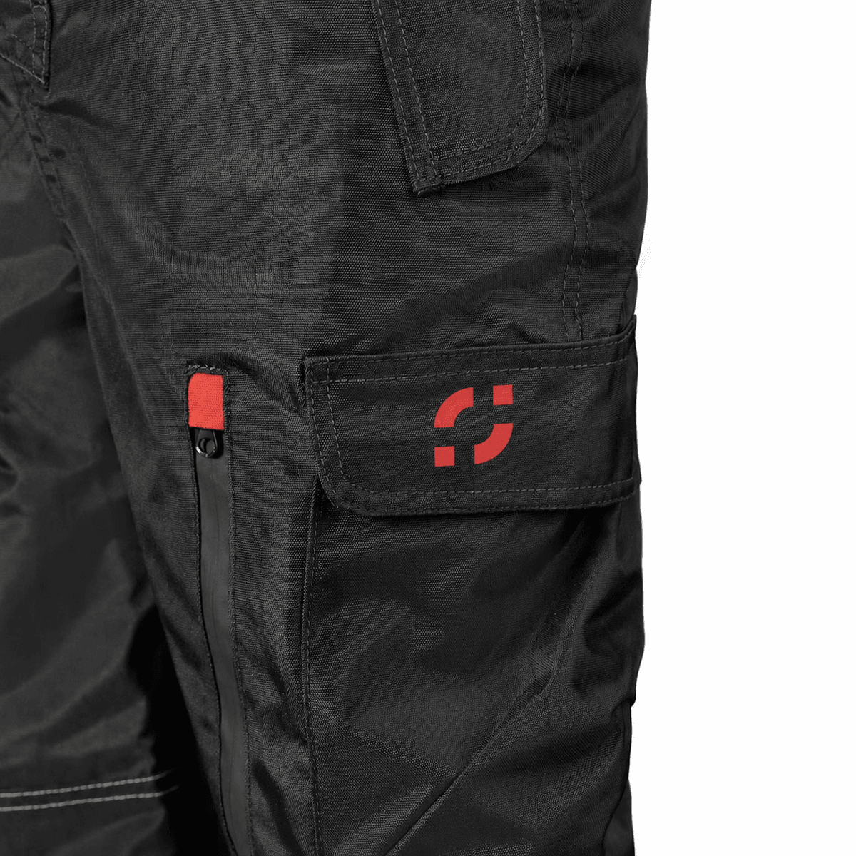 Pantalón BLACK PRO - Pantalón de Protección impermeable para Motorizado con Protecciones Certificadas