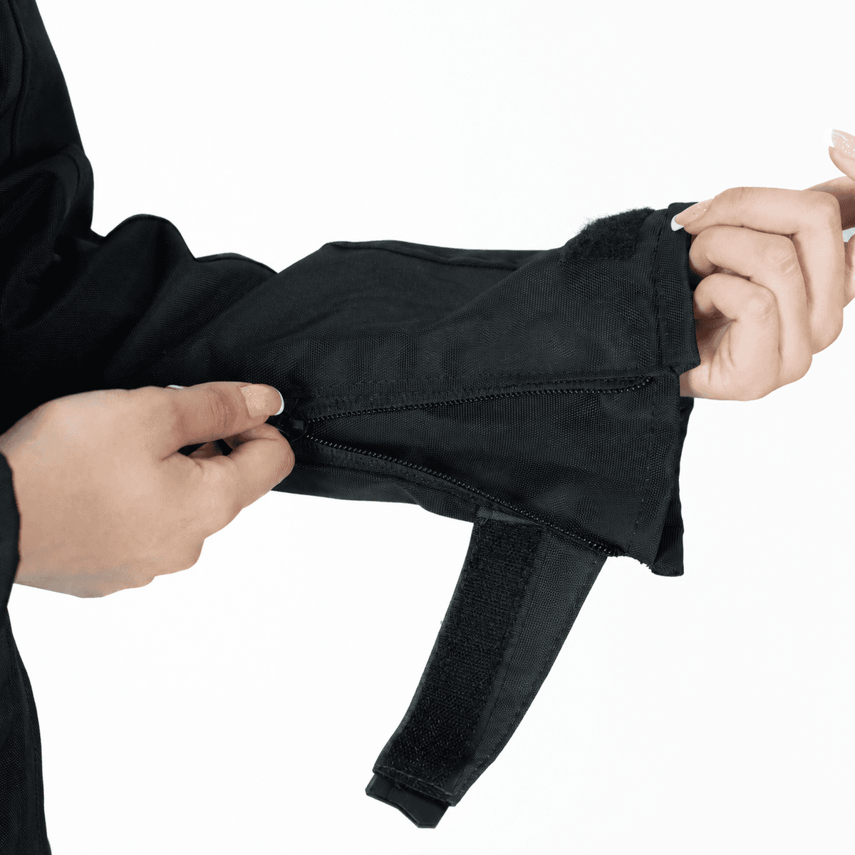Chaqueta Black Pro Mujer - Chaqueta de Protección de Moto para Mujer Impermeable Sequoia Speed