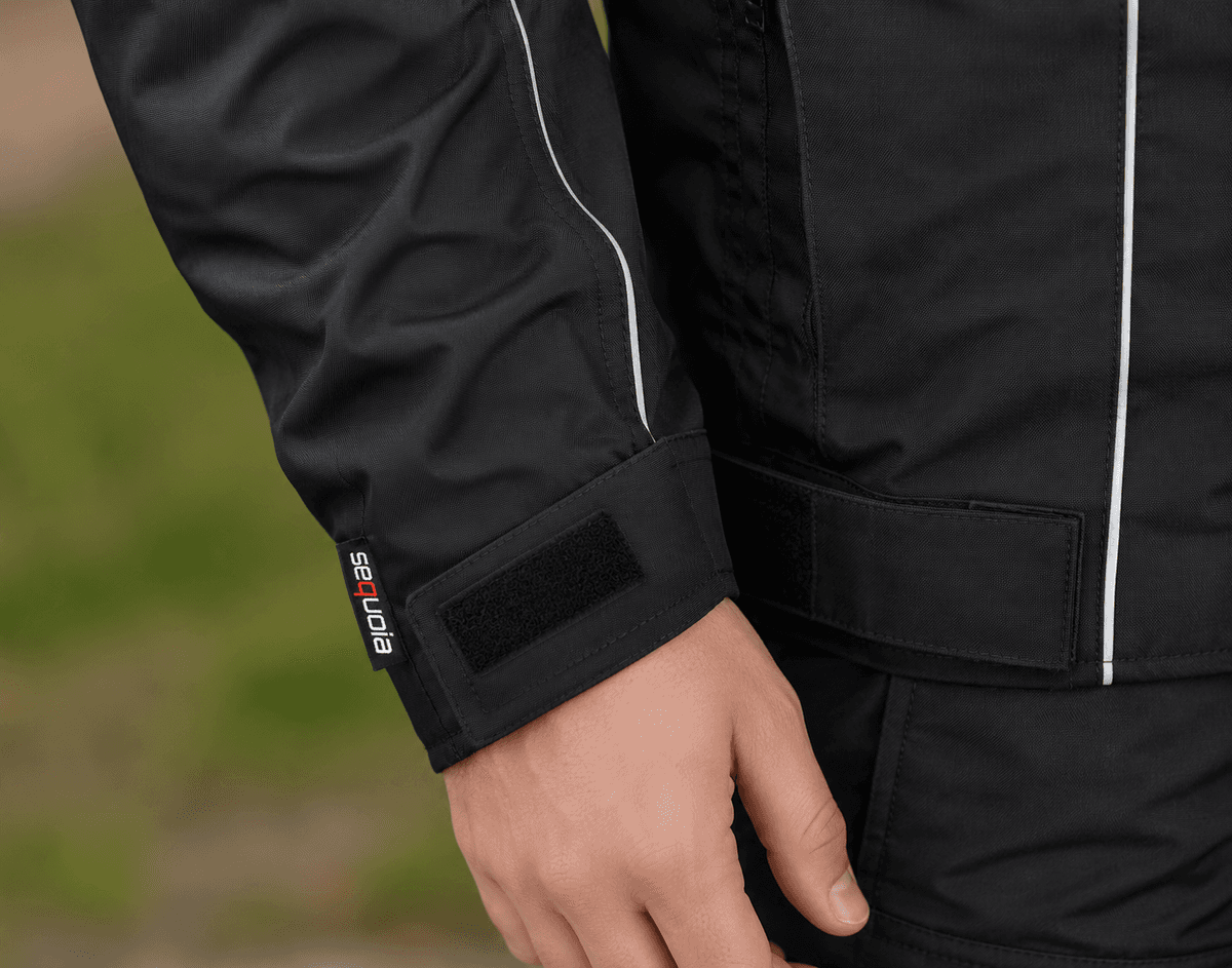 Chaqueta Carrera Gris - de Protección, Protecciones Certificadas e Impermeable