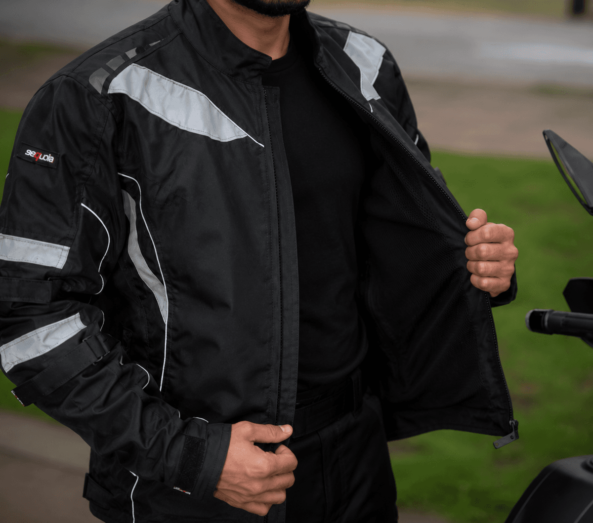 Chaqueta Carrera Gris - de Protección, Protecciones Certificadas e Impermeable