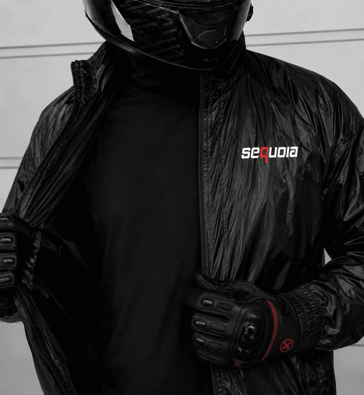 Chaqueta Hydra Negra Impermeable Tipo Touring