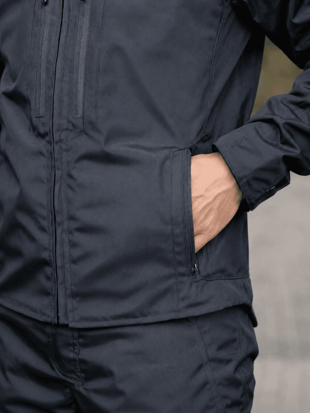 Chaqueta Black Pro - Chaqueta de Protección de Moto, Impermeable Sequoia Speed