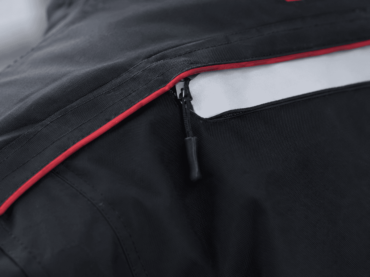 Chaqueta Black Pro - Chaqueta de Protección de Moto, Impermeable Sequoia Speed