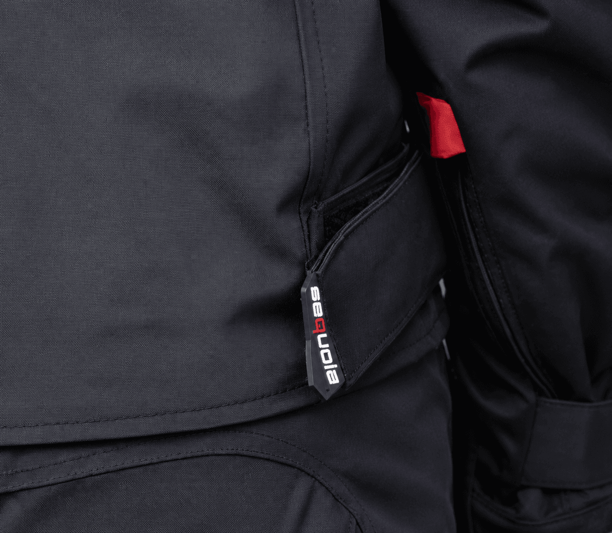 Chaqueta Black Pro - Chaqueta de Protección de Moto, Impermeable Sequoia Speed