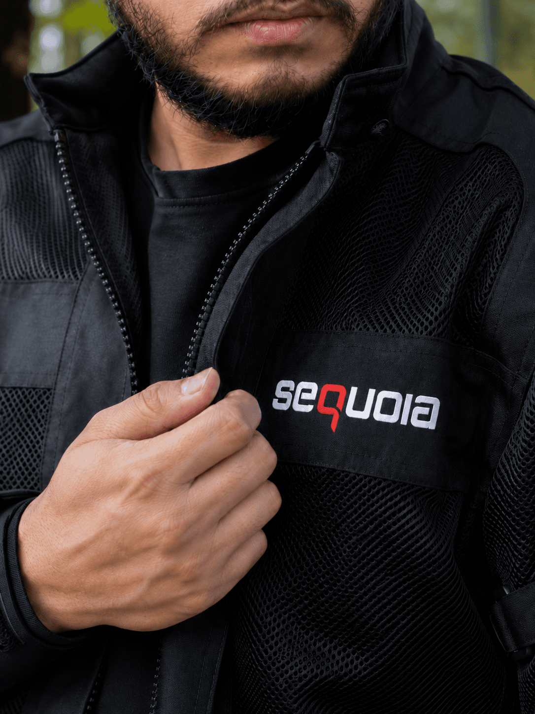 Chaqueta Mesh de Verano de Protección en Malla Transpirable 100% Impermeable