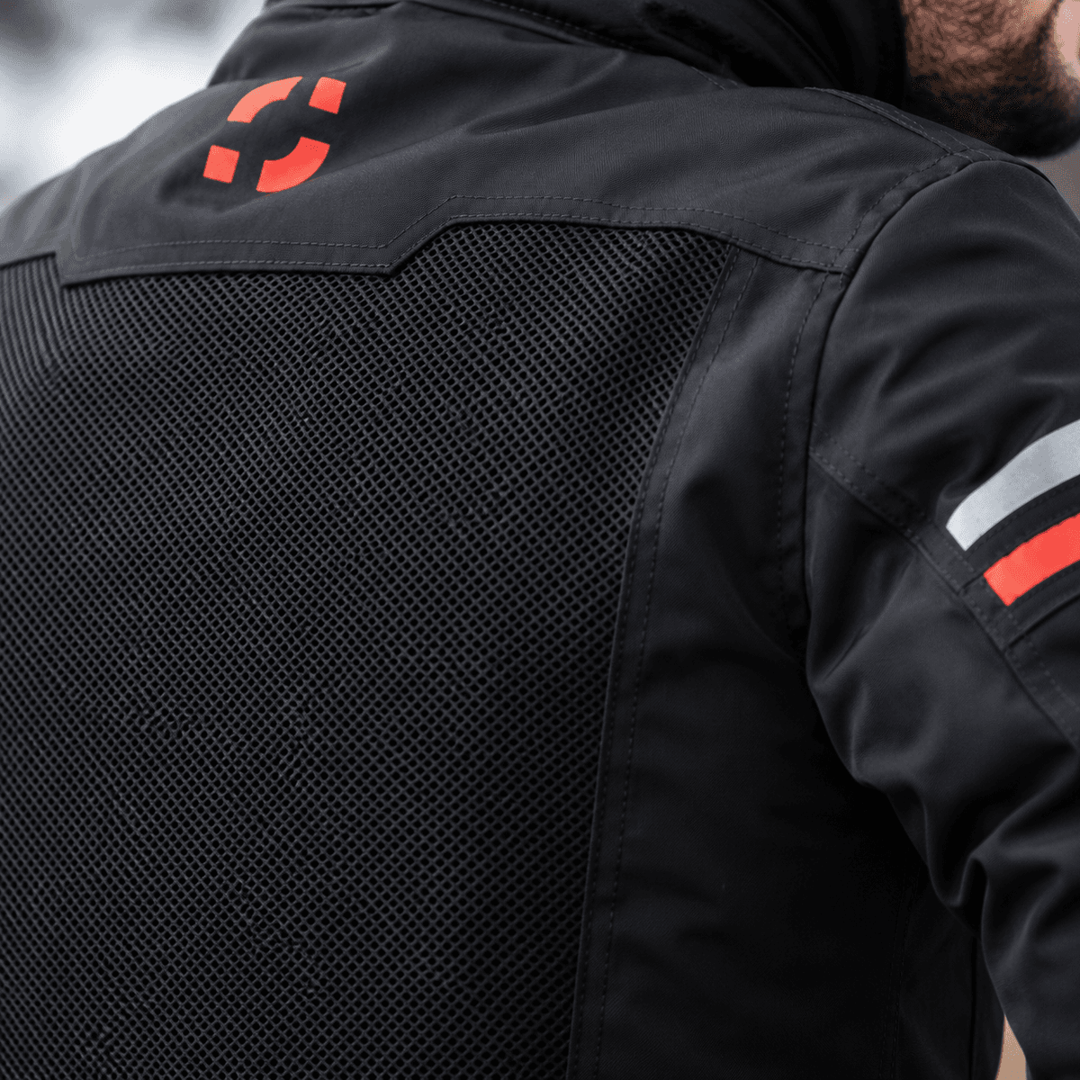 Chaqueta Mesh de Verano de Protección en Malla Transpirable 100% Impermeable