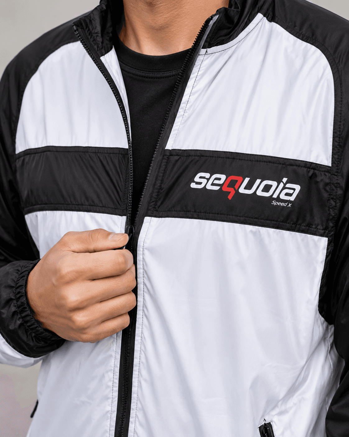 Chaqueta Reflectiva Negra Firefly II con Protecciones Moto Motociclista - Bicicleta - Ciclismo