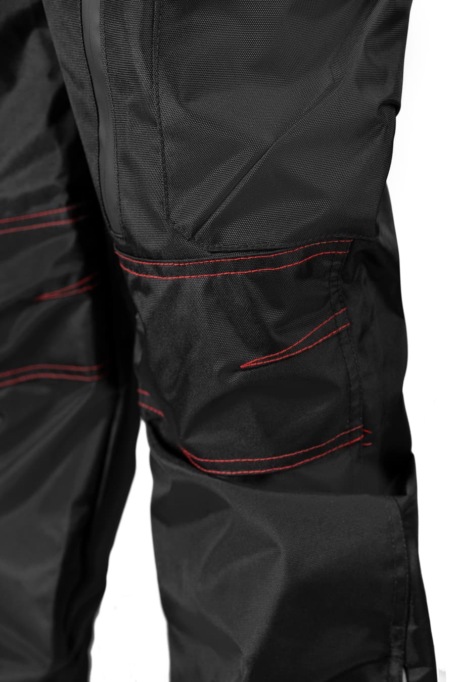 Pantalón BLACK PRO - Pantalón de Protección impermeable para Motorizado con Protecciones Certificadas