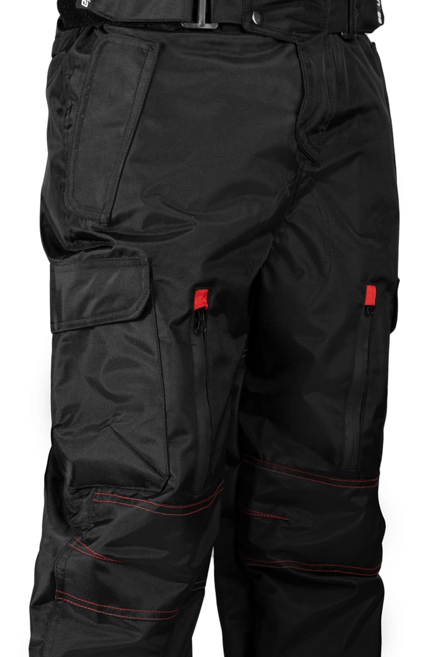 Pantalón BLACK PRO - Pantalón de Protección impermeable para Motorizado con Protecciones Certificadas