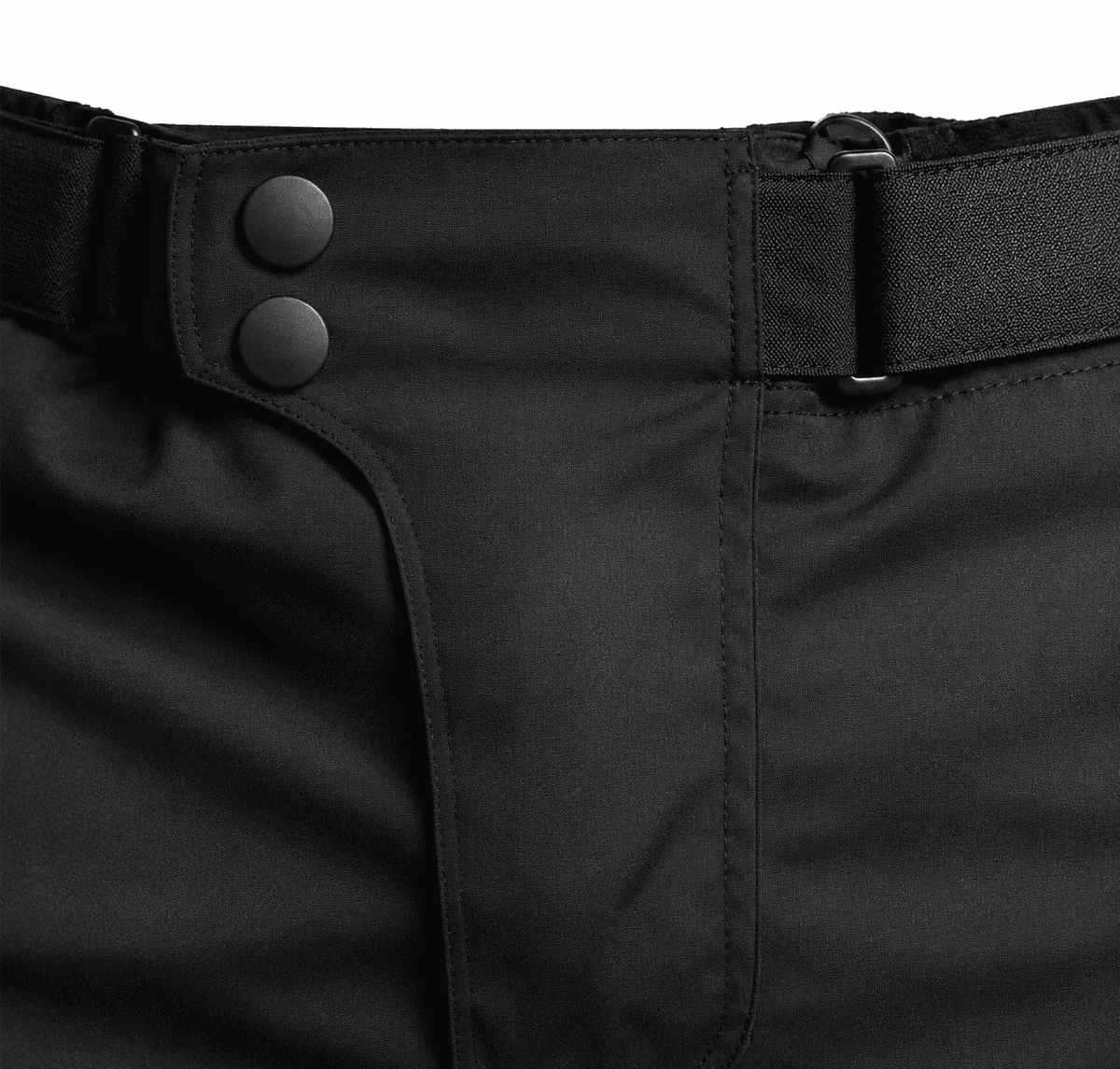 Pantalón GAS BLACK - Impermeable, Protecciones Certificadas Removibles, Material de Protección