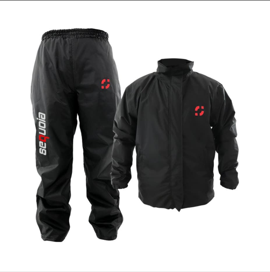 Traje impermeable para moto doble refuerzo costuras termoselladas